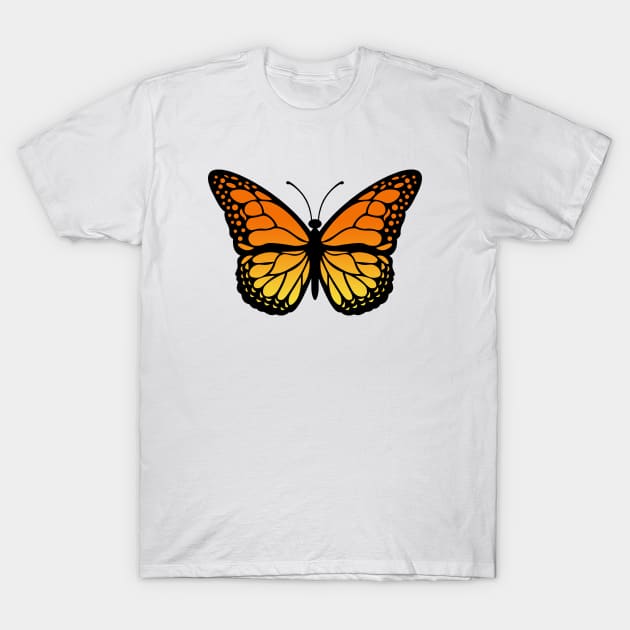 Monarch Butterfly T-Shirt by mynameisliana